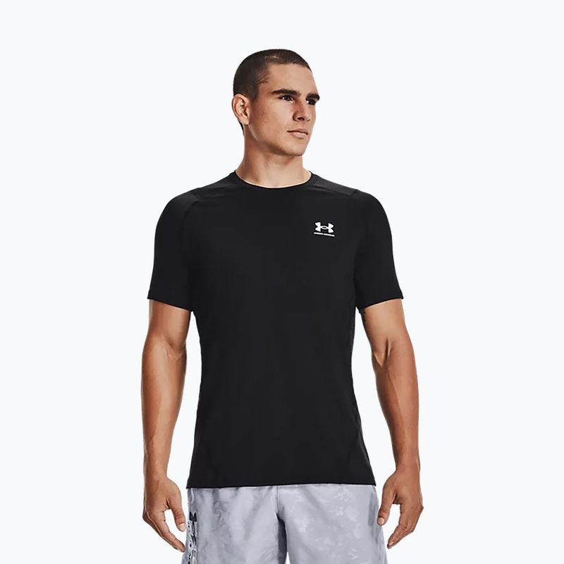 Unter Armour HeatGear Armour Fitted Männer Training T-Shirt schwarz 1361683