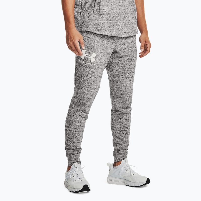 Herren Under Armour Ua Rival Terry Jogger Hose grau/melange