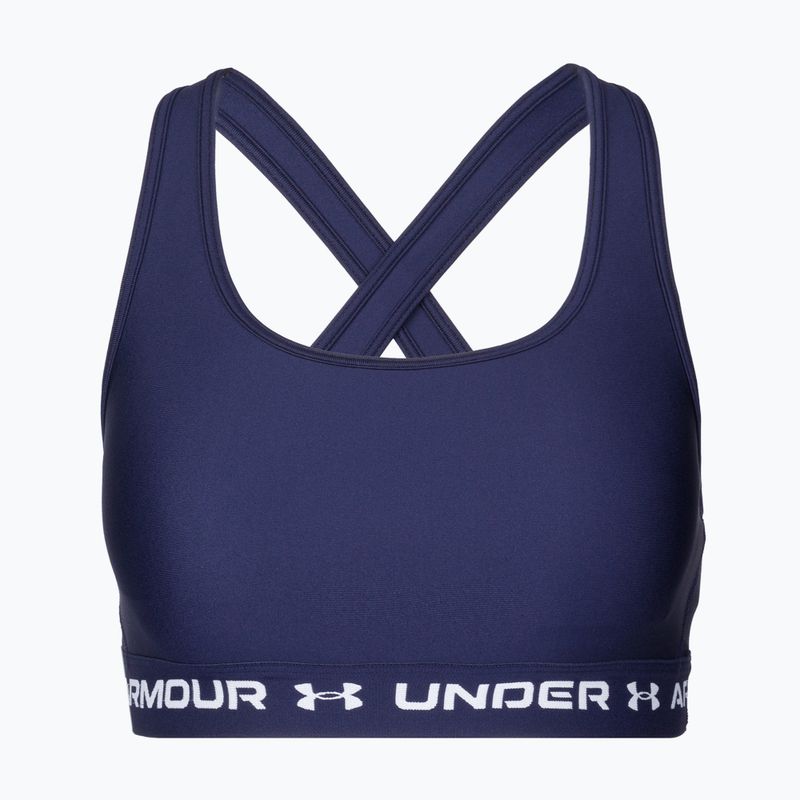 Damen Trainings-BH Crossback Mid navy blau 1361034