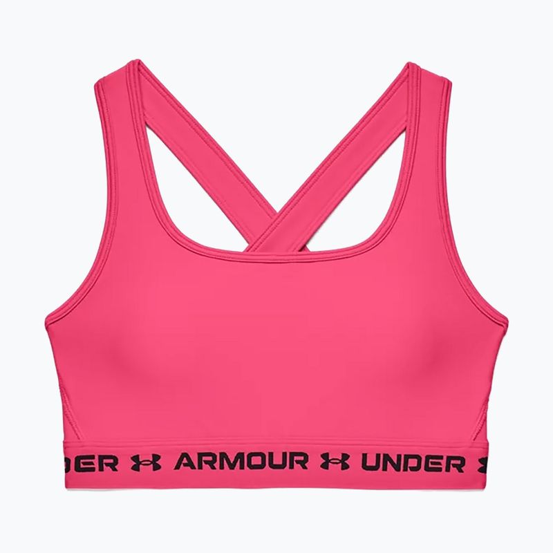 Damen Trainings-BH Crossback Mid rosa 1361034 3
