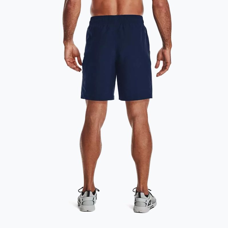 Under Armour UA Woven Graphic WM Herren Trainingsshorts navy blau 1361433-408 2