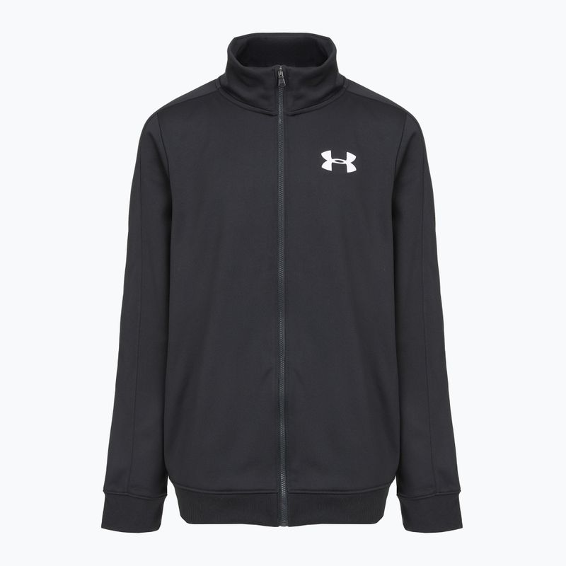 Kinder-Trainingsanzug Under Armour Knit black/white 3
