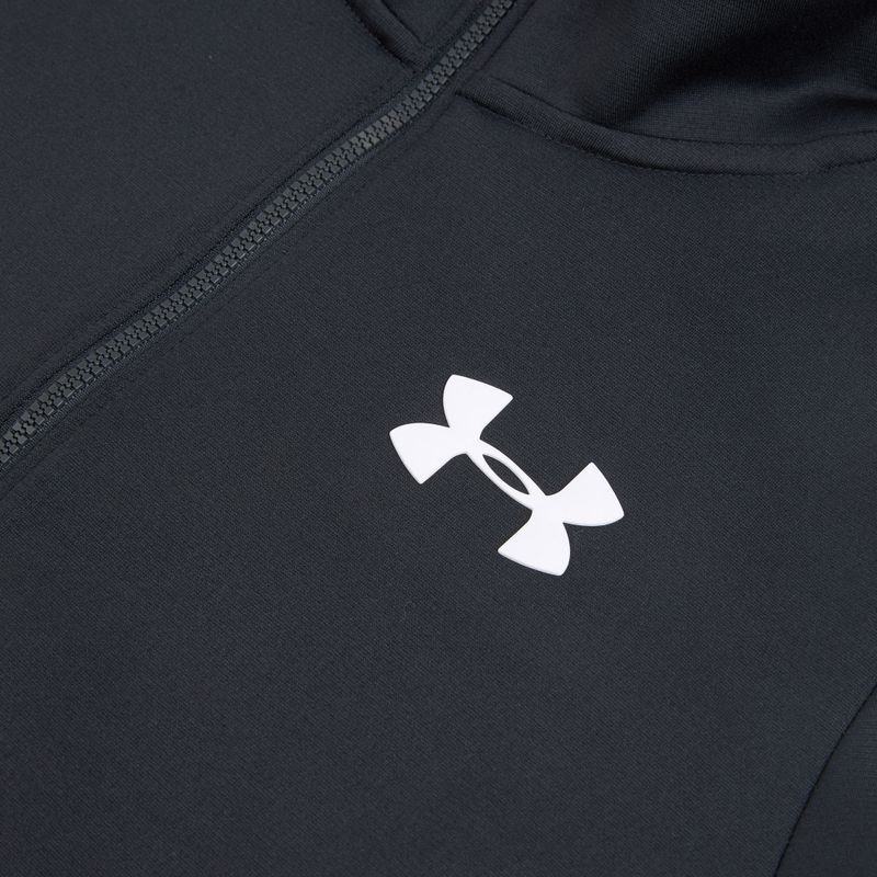 Kinder-Trainingsanzug Under Armour Knit black/white 5