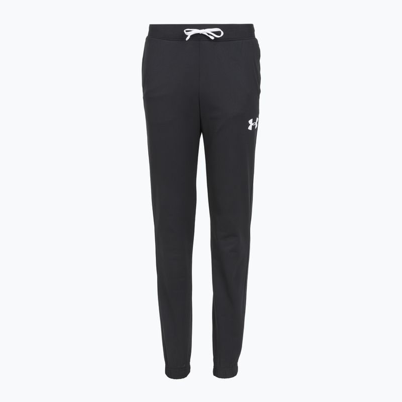 Kinder-Trainingsanzug Under Armour Knit black/white 7