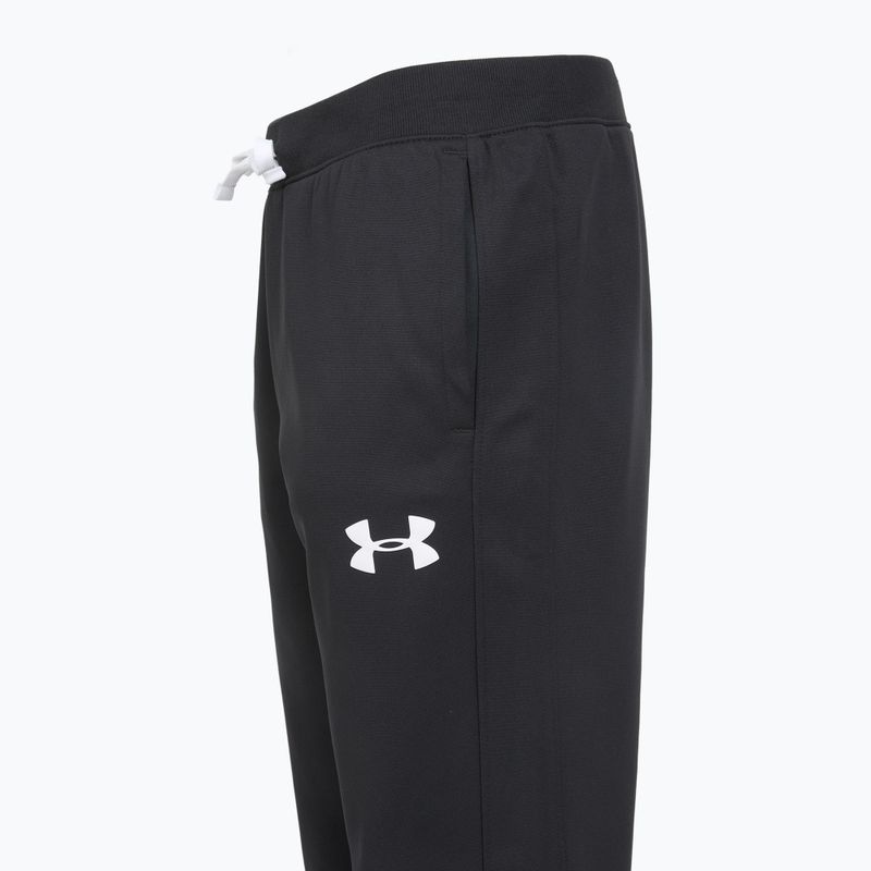 Kinder-Trainingsanzug Under Armour Knit black/white 9