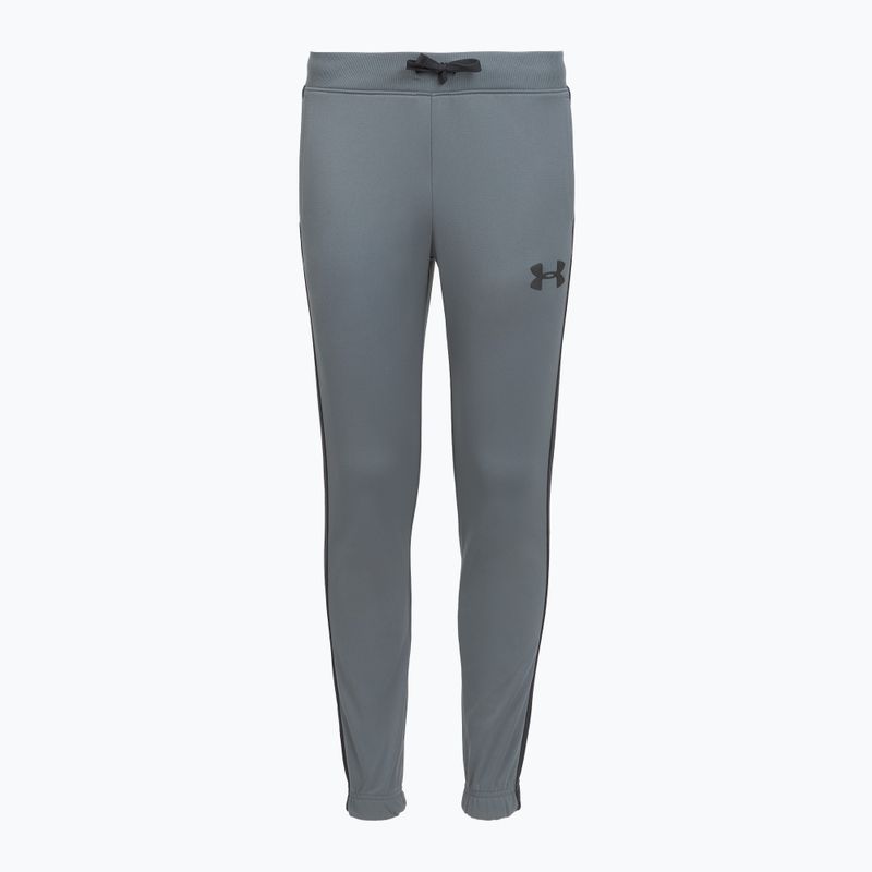 Kinder-Trainingsanzug Under Armour Knit pitch grey 7