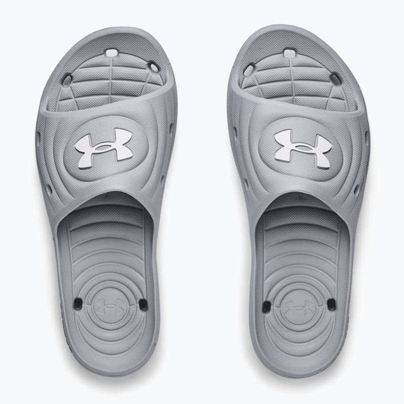 Under Armour Locker IV SL Herren-Flip-Flops mod grau/mod grau/weiß 11