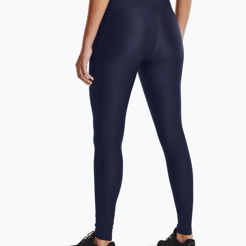 Under Armour HeatGear® Armour HiRise Damen Trainingsleggings navy blau 1365336 3