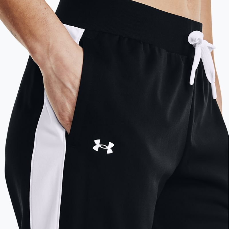 Under Armour Tricot schwarz/weiß Damen Trainingsanzug 4