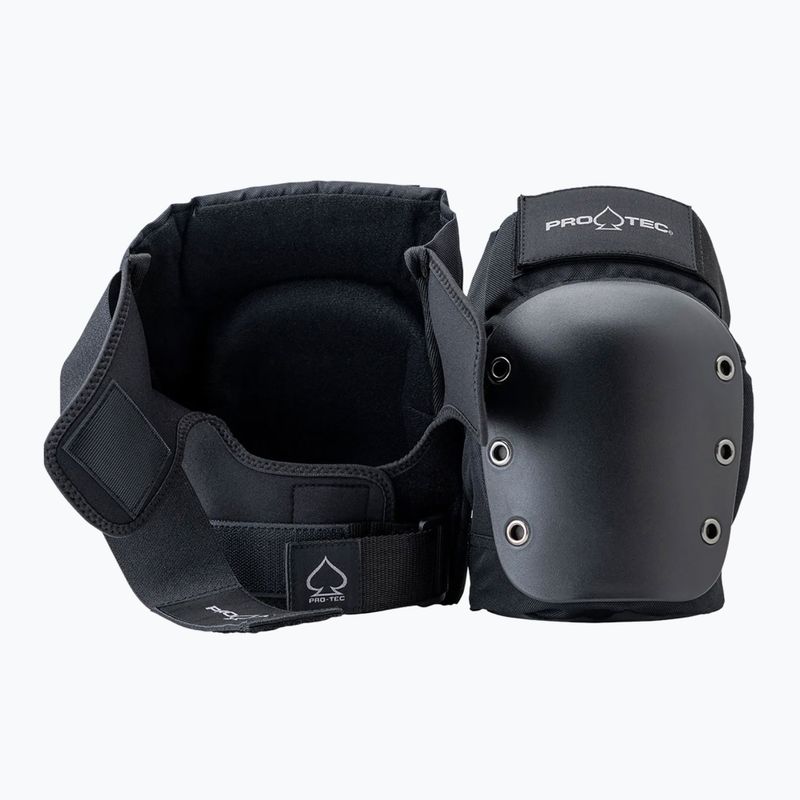 Pro-Tec Street Open Back Knee Elbow protector set schwarz 3