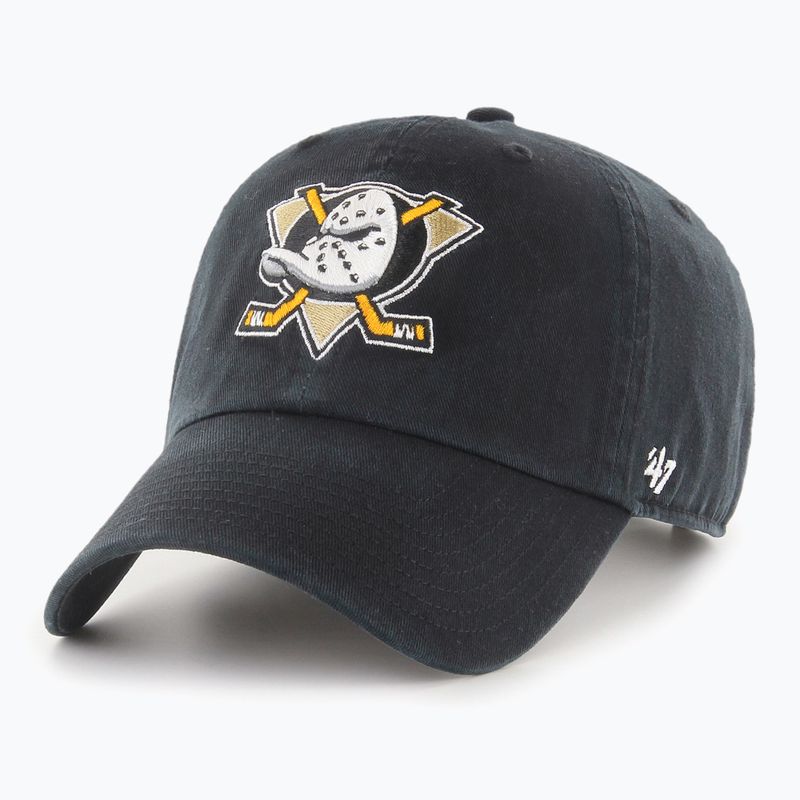 47 Marke NHL Anaheim Ducks CLEAN UP Baseballkappe schwarz