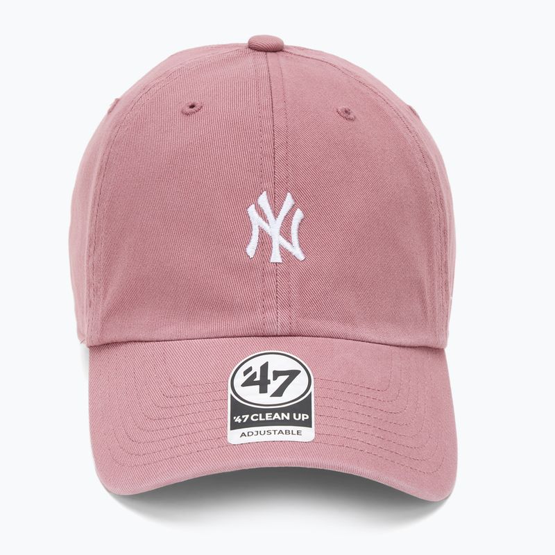 47 Marke MLB New York Yankees Base Runner Kappe CLEAN UP mauve 2