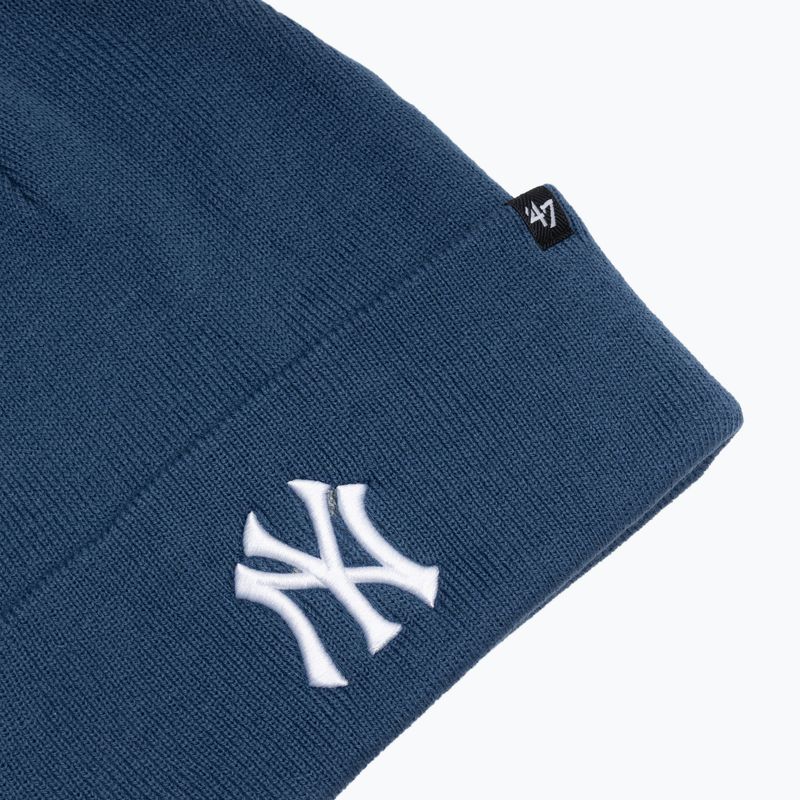 Wintermütze 47 Brand MLB New York Yankees Haymaker timber blue 3