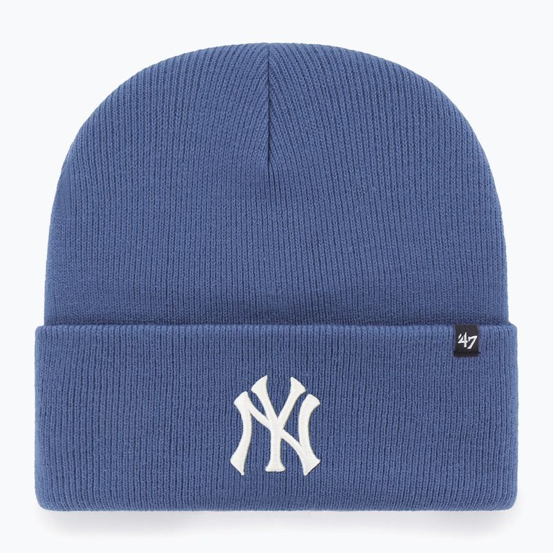 47 Brand MLB New York Yankees Haymaker Wintermütze Holz blau