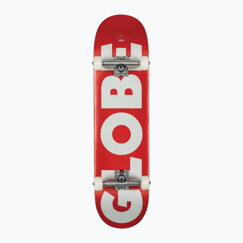 Globe G0 klassische Skateboard Fubar rot und weiß 10525402 2