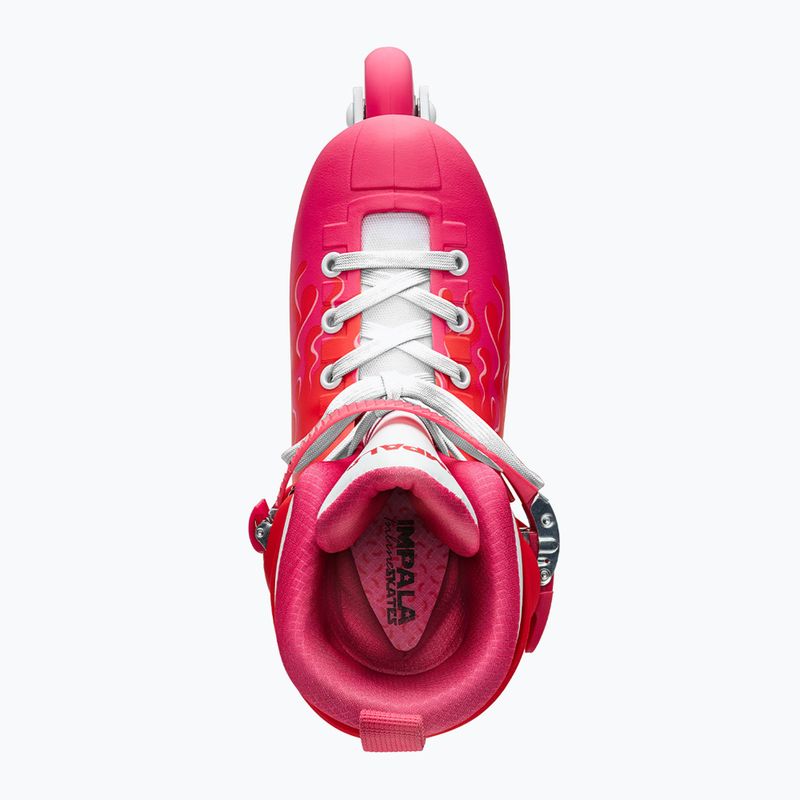 Damen Rollschuhe IMPALA Lightspeed Inline Skate flammen 5