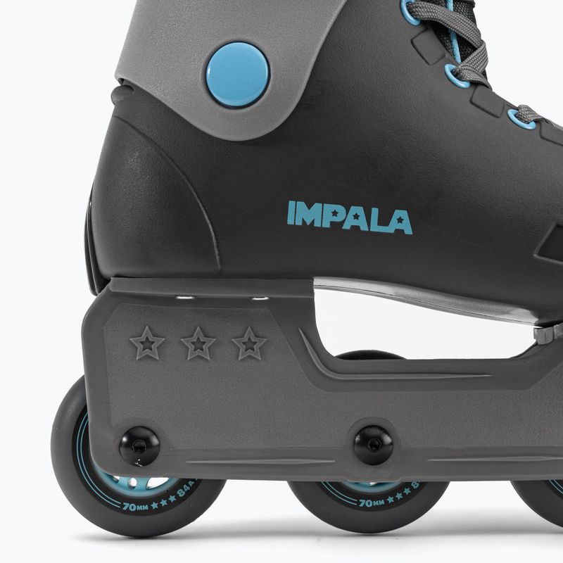 Inline-Skates Damen IMPALA Lightspeed Inline Skate blau-grau IMPINLINE1 7