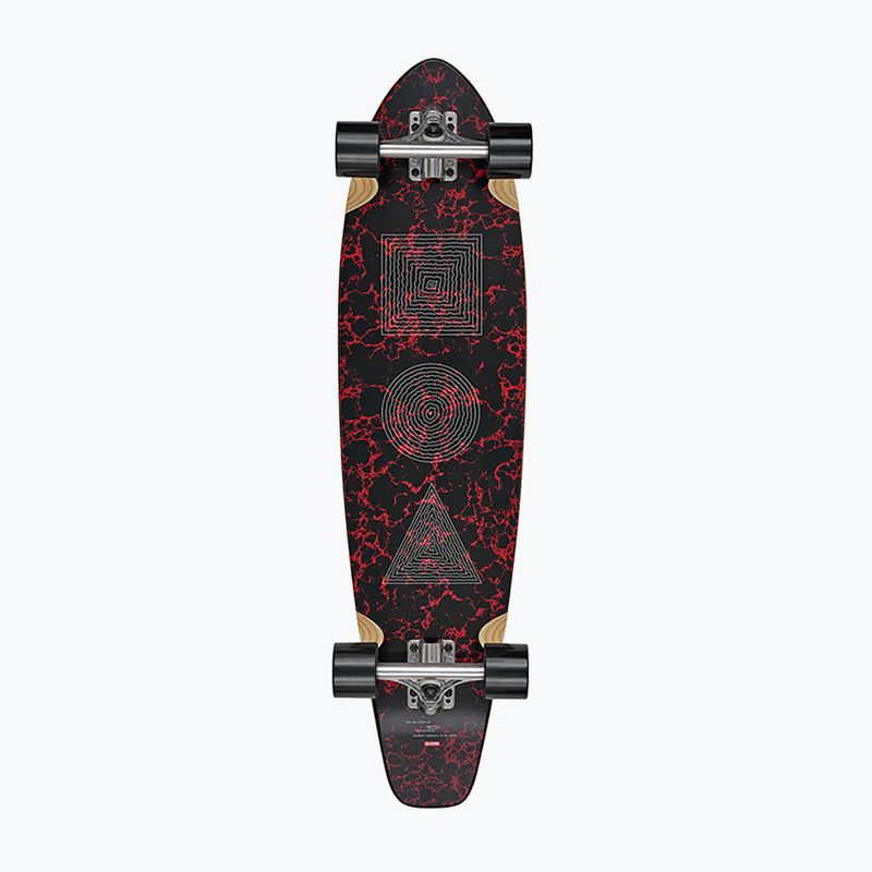 Globe The All-Time rot Marmor Stack Longboard 3