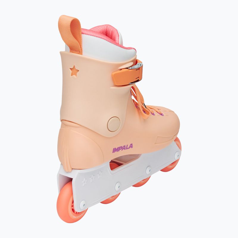 Damen Rollschuhe IMPALA Lightspeed Inline Skate apricot 3