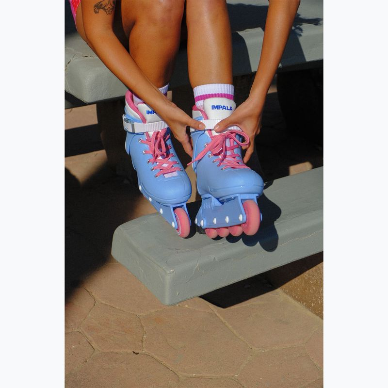 Damen-Inlineskates IMPALA Lightspeed Inline Skate blue raspberry 9