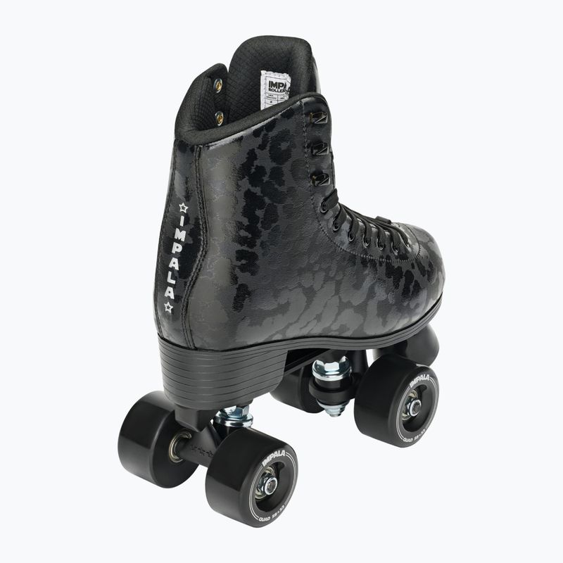 Rollschuhe für Damen IMPALA Quad Skate black leopard 3