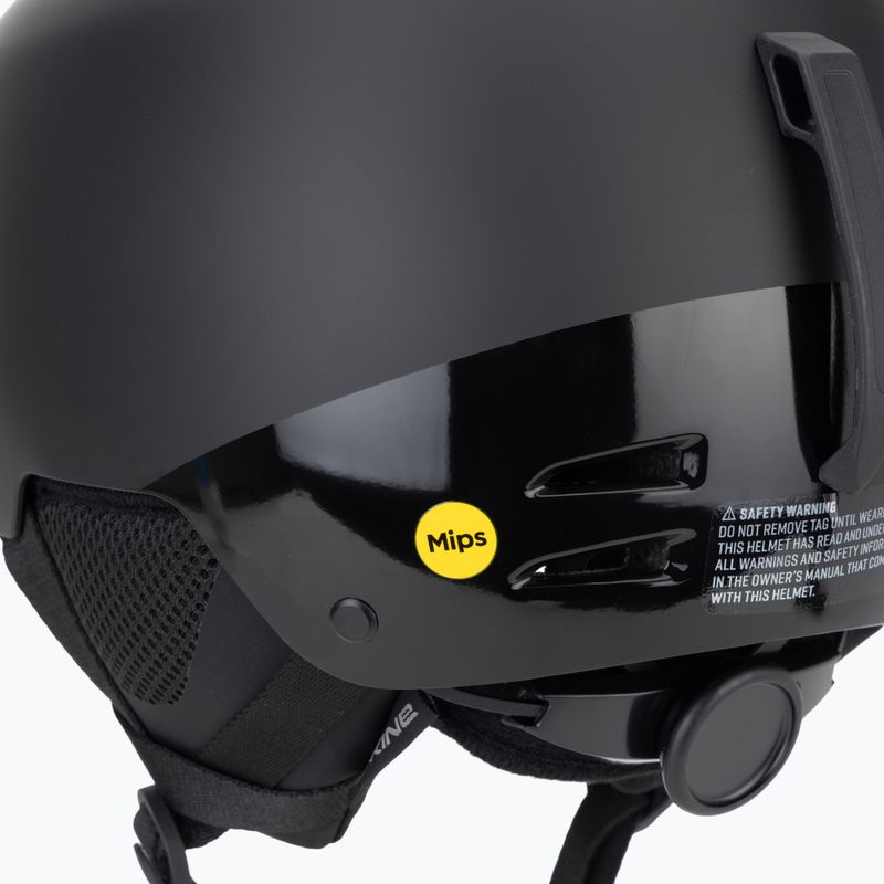 Snowboard-Helm Dakine Charger Mips black 7