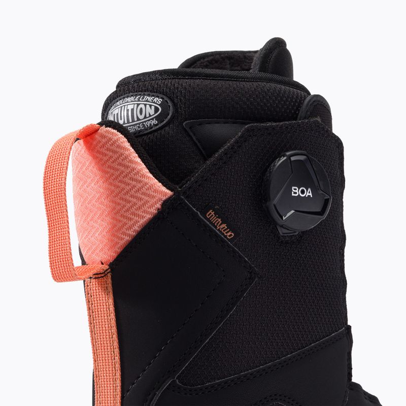 Snowboardboots Damen THIRTYTWO Stw Double Boa W'S schwarz-rosa 8205000214 8