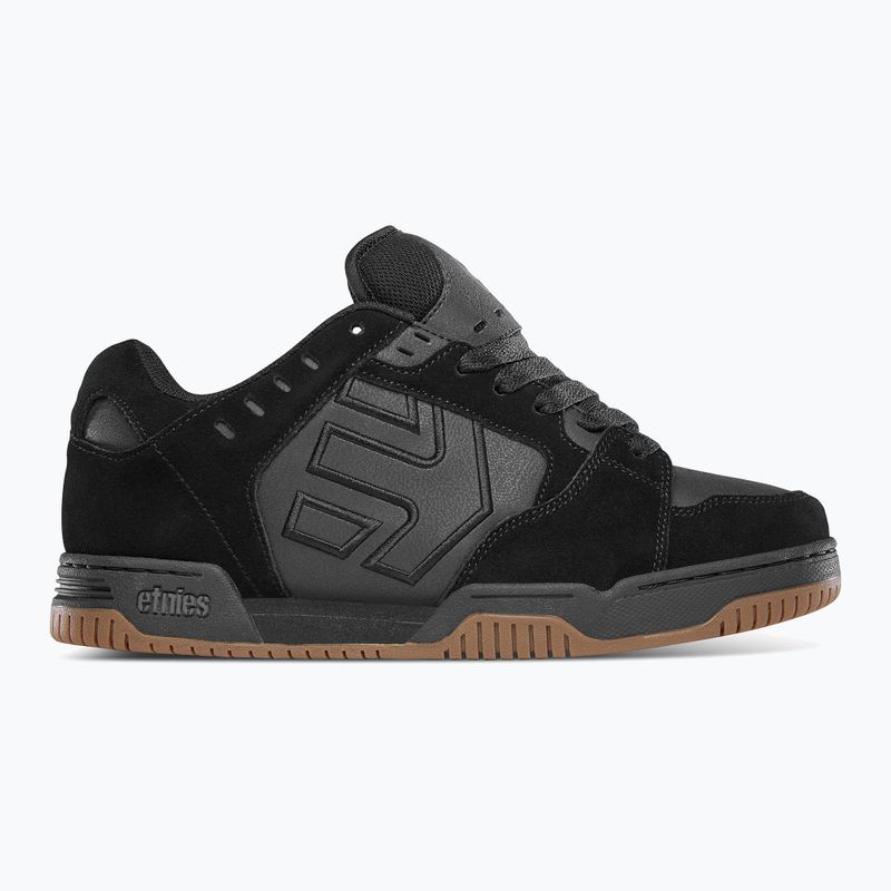 Etnies Faze schwarz/schwarz/gum Herrenschuhe 9