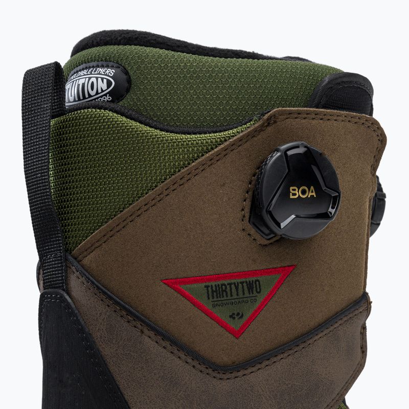 Snowboardboots Herren THIRTYTWO Lashed Double Boa Bradshaw '22 braun 8105000481 8