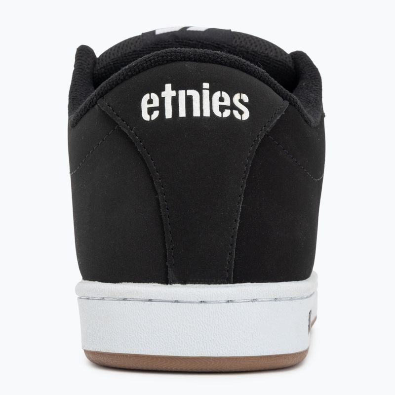 Etnies Kingpin schwarz/weiss/gum Herrenschuhe 6