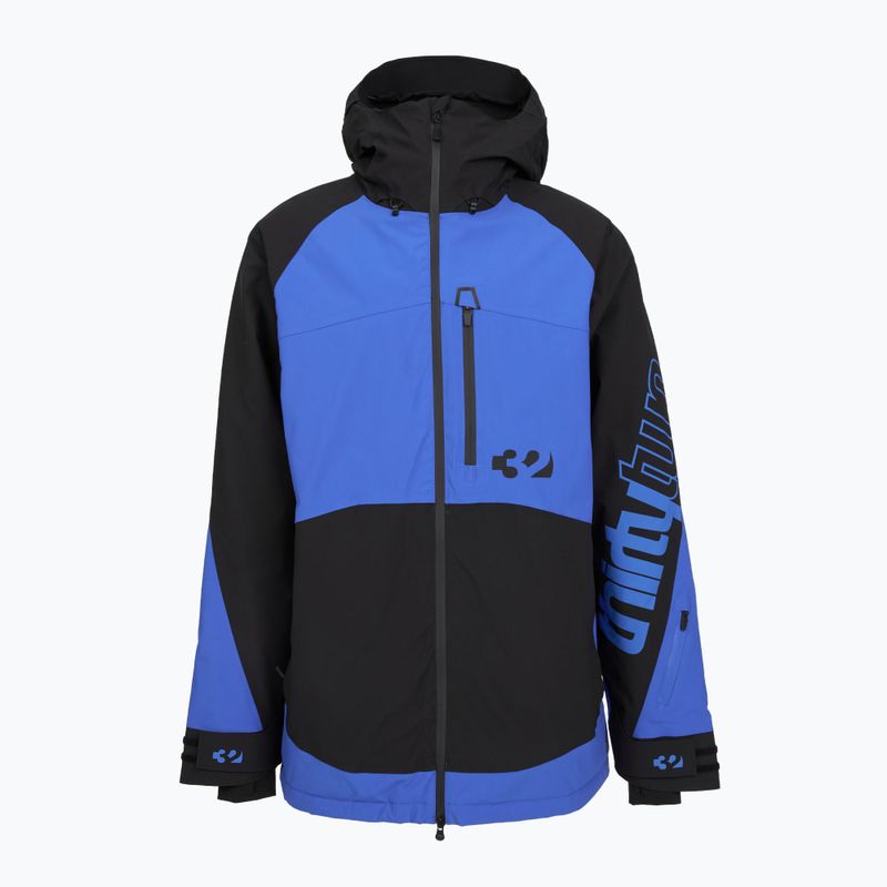 Snowboardjacke Herren ThirtyTwo Lashed Insulated black/blue