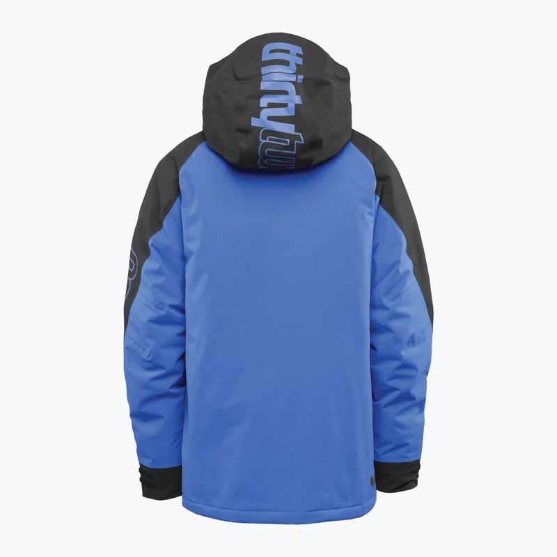 Snowboardjacke Herren ThirtyTwo Lashed Insulated black/blue 2