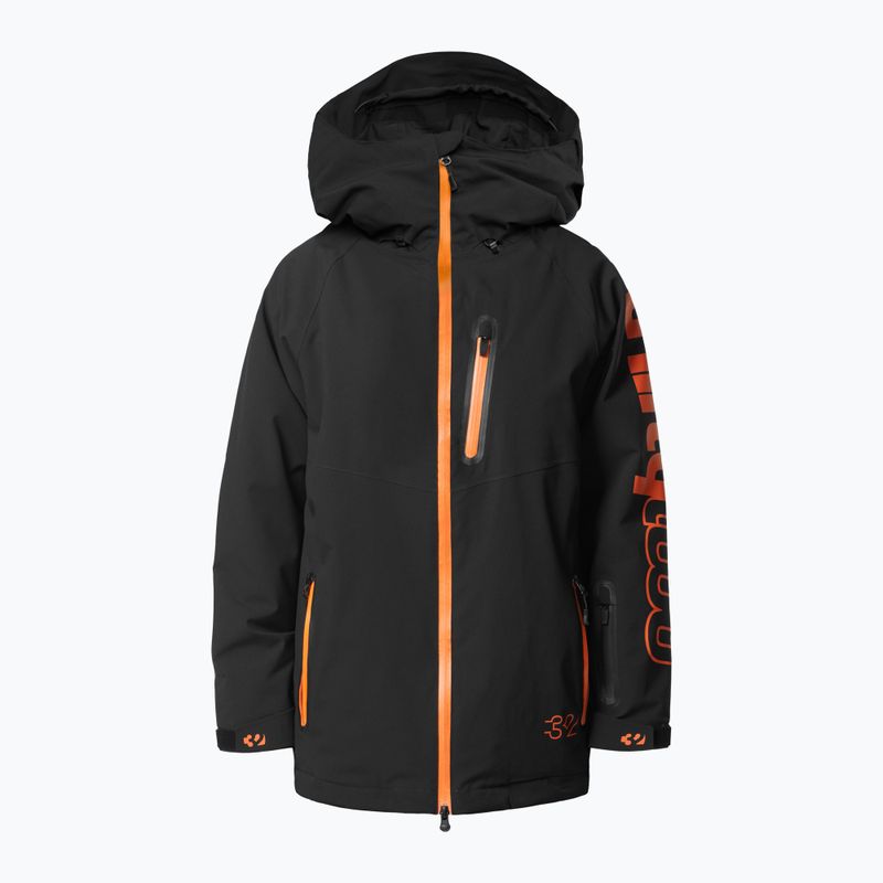 Snowboardjacke Kinder ThirtyTwo Youth Grasser Insulated black/orange