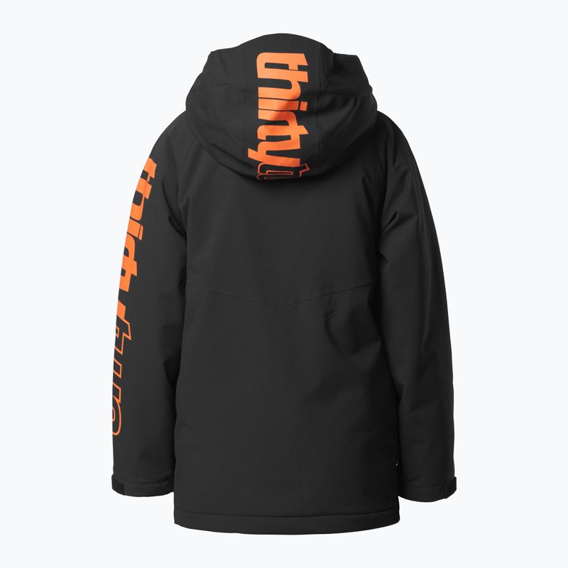 Snowboardjacke Kinder ThirtyTwo Youth Grasser Insulated black/orange 2