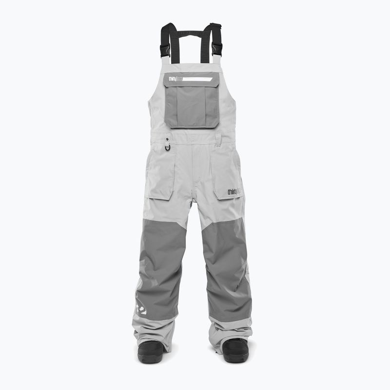 Snowboardhose Herren ThirtyTwo Basement Bib charcoal