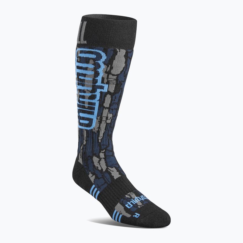 ThirtyTwo Signature Merino Snowboard Socken für Herren schwarz/blau