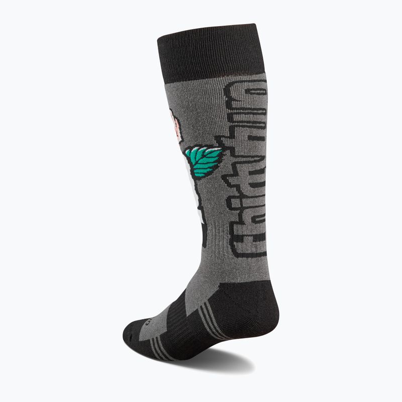 Snowboardsocken Herren ThirtyTwo TM Merino black/charcoal 2