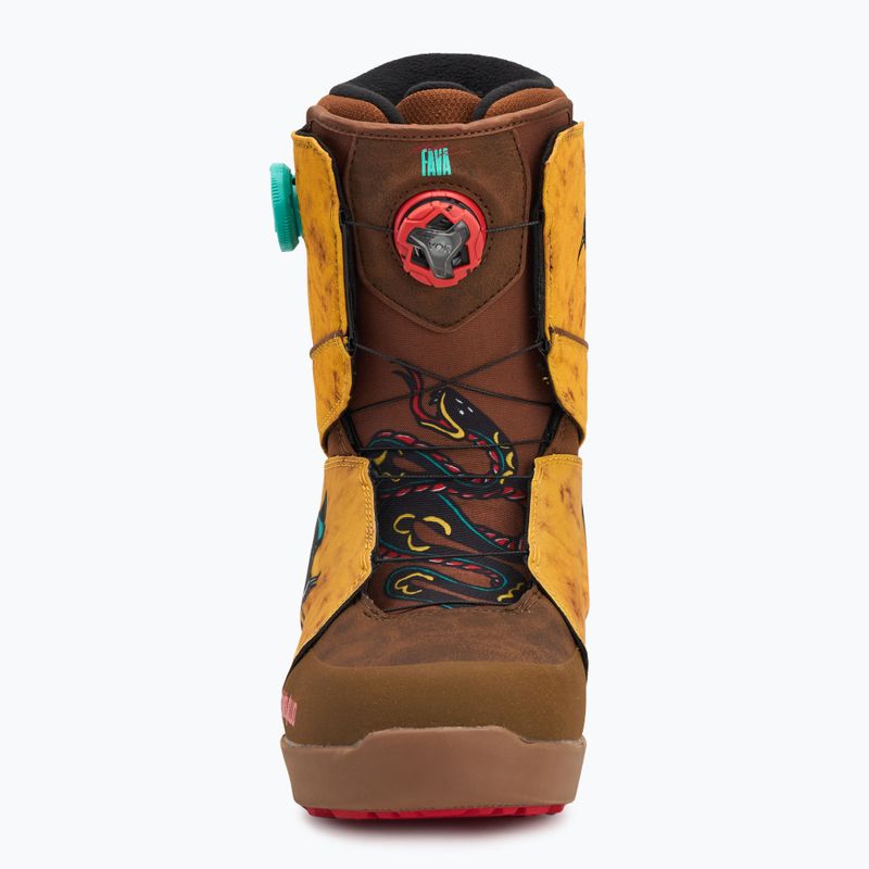 Snowboardschuhe Herren ThirtyTwo Lashed Double Boa Fava '24 tobacco 3