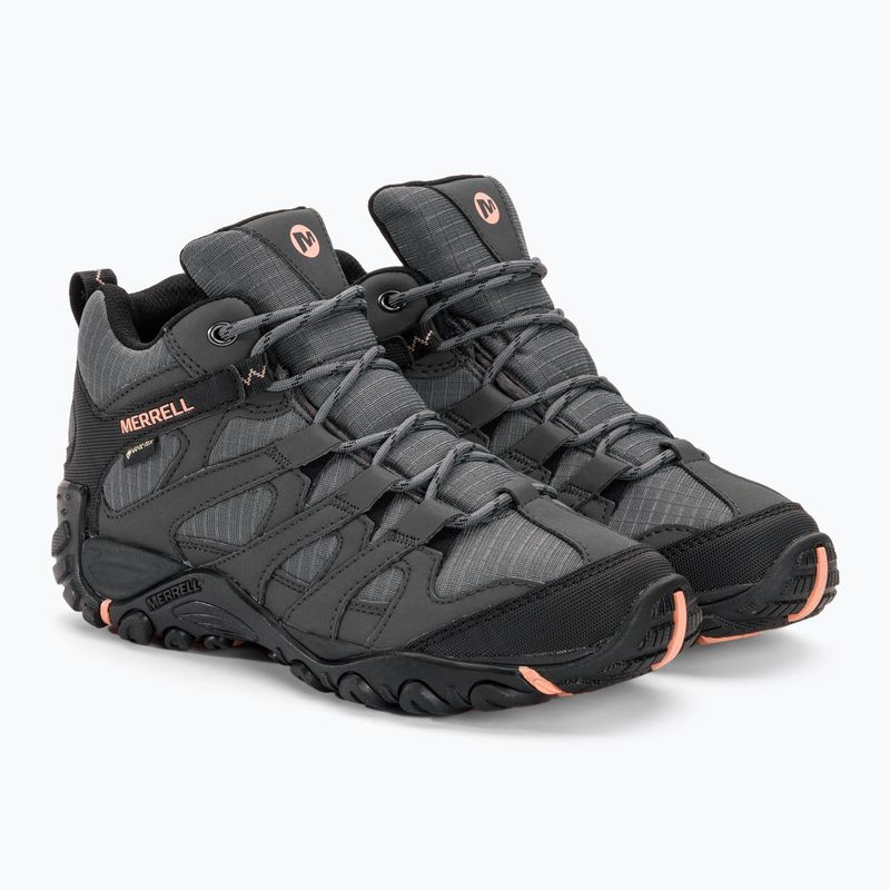 Damen Wanderschuhe Merrell Claypool Sport Mid GTX grau/pfirsich 4