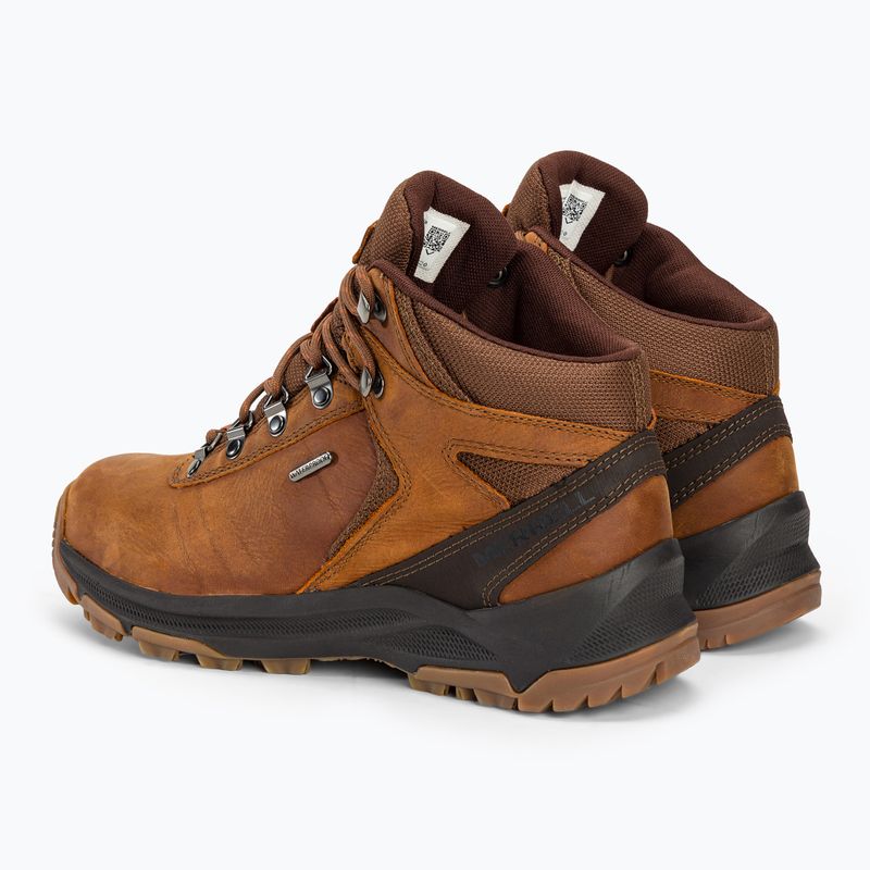 Herren-Trekking-Stiefel Merrell Erie Mid Ltr WP toffee 3