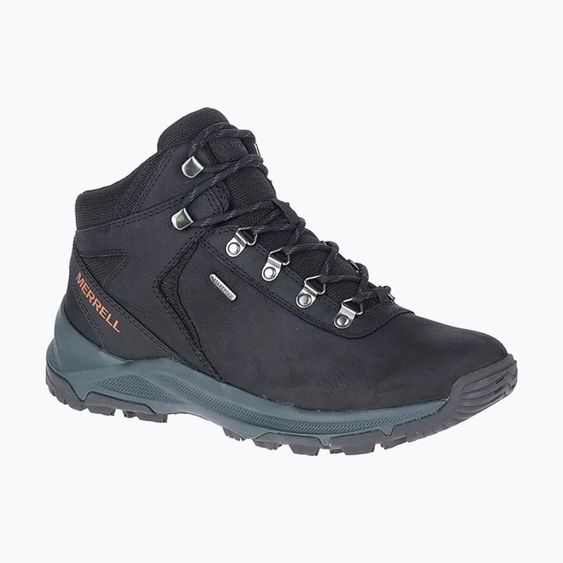 Herren-Trekkingstiefel Merrell Erie Mid Ltr WP schwarz 7