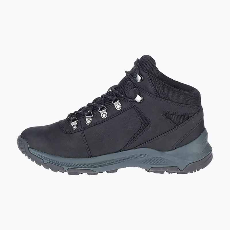 Herren-Trekkingstiefel Merrell Erie Mid Ltr WP schwarz 9