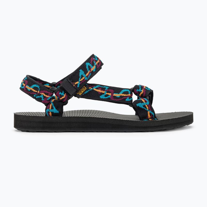 Teva Damen Sandalen Original Universal ziggy schwarz 2