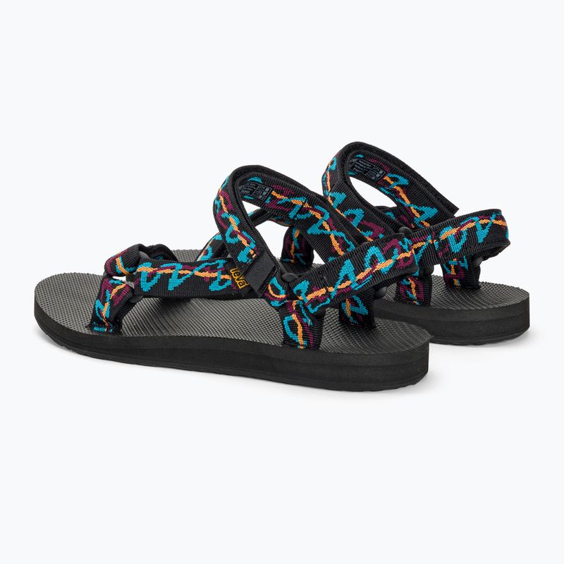 Teva Damen Sandalen Original Universal ziggy schwarz 3