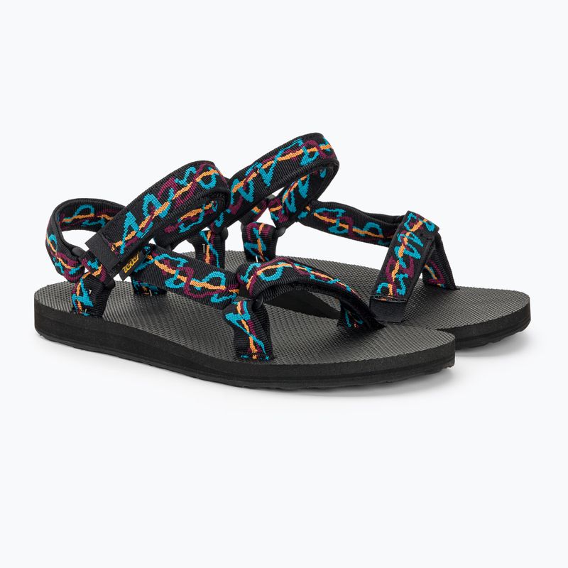 Teva Damen Sandalen Original Universal ziggy schwarz 4
