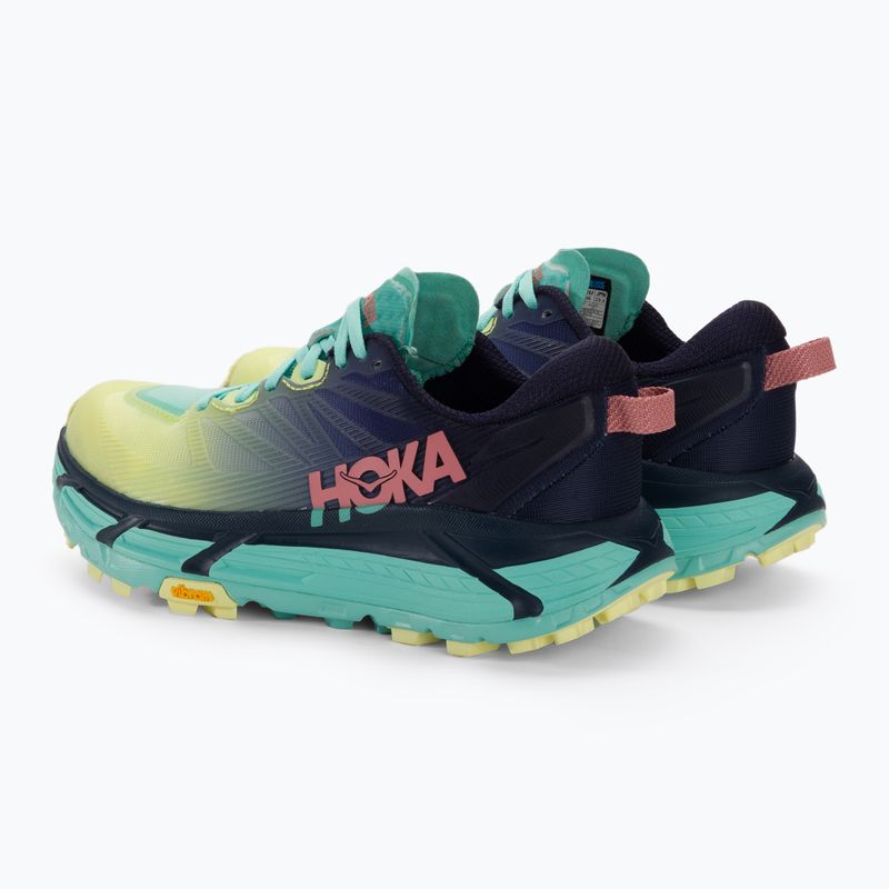 Damen Laufschuhe HOKA Mafate Speed 3 schwarz iris/cascade 3