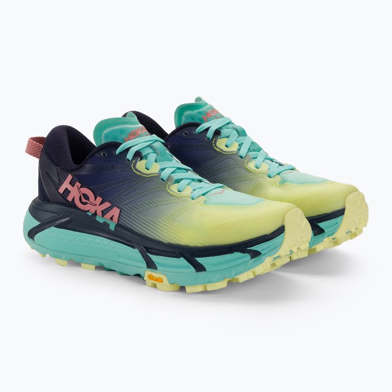 Damen Laufschuhe HOKA Mafate Speed 3 schwarz iris/cascade 4