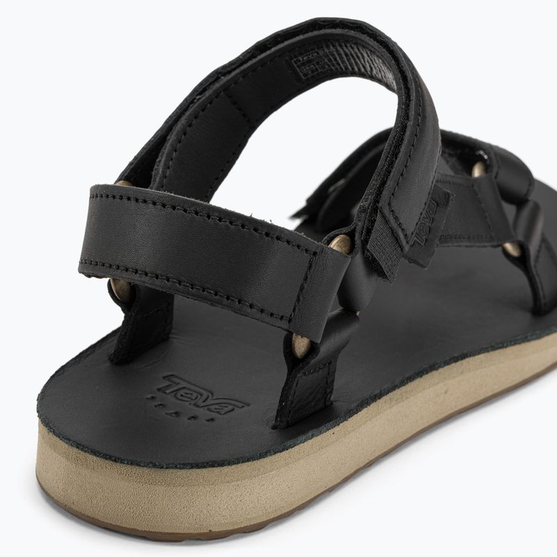 Damen Wandersandalen Teva Original Universal Leder schwarz 9