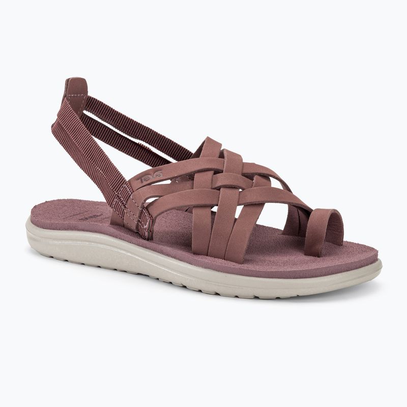 Teva Voya Riemchen Leder twilight mauve Damen Sandalen