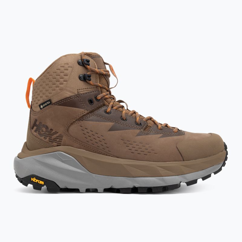 Herren-Trekking-Stiefel HOKA Kaha GTX otter/persimmon/orange 2